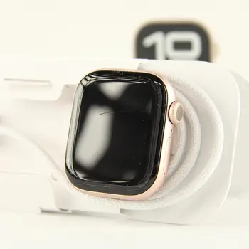 Apple Watch Series 10 42mm Jet Birk AI Blek SB M/L Rose Gold (MWWH3) (Global)