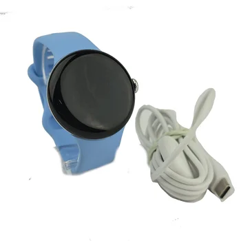 Google Pixel Watch 2 Polished Silver Aluminum Case / Bay Active Band Polished Silver Case / Bay Active Band (G4TSL) (Global)