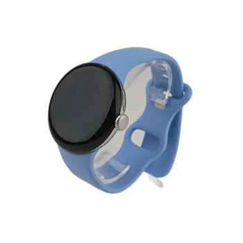 Google Pixel Watch 2 Polished Silver Aluminum Case / Bay Active Band Polished Silver Case / Bay Active Band (G4TSL) (Global)