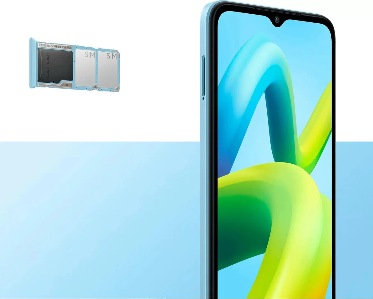 Смартфон Xiaomi Redmi A1+ 2/32GB Light Blue (Global Version) — фото 7