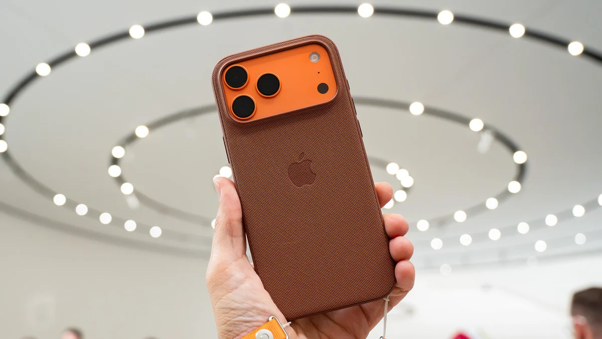 Чохол Apple iPhone 17 Pro Max TechWoven Case with MagSafe – Sienna (MGFC4) — фото 1