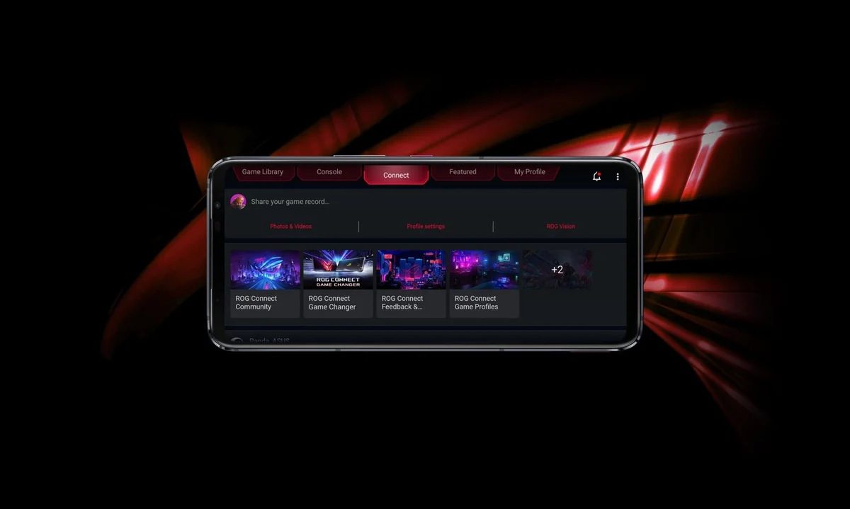 Смартфон Asus ROG Phone 5s 18/512GB Phantom Black (CN) — фото 2