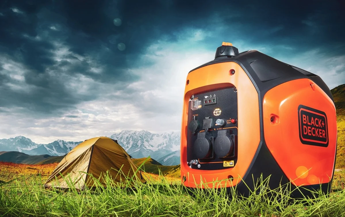 Генератор Black+Decker BXGNI2200E Black Orange — фото 2