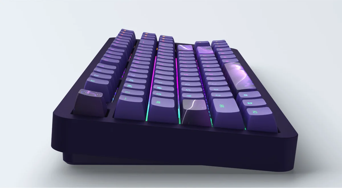 Клавіатура Dark Project ALU87 Celestial ENG/UA Purple (DPKB_CELESTIAL_87_ANSI_UA) — фото 4