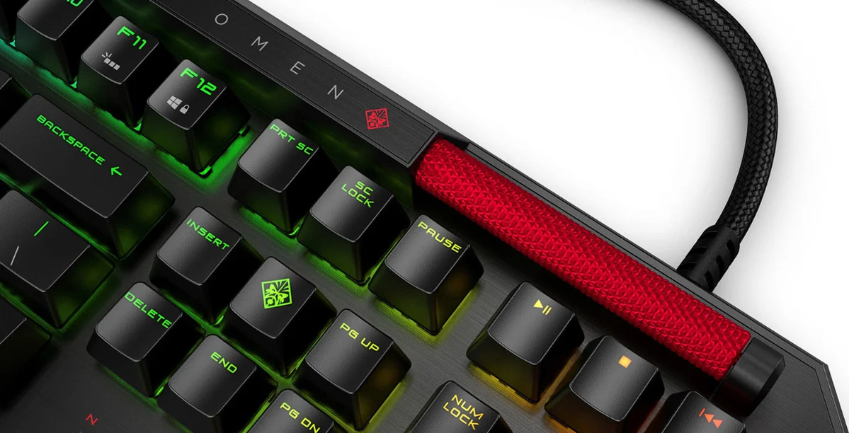 Клавіатура HP Omen Gaming Sequencer Keyboard Black (2VN99AA) — фото 4