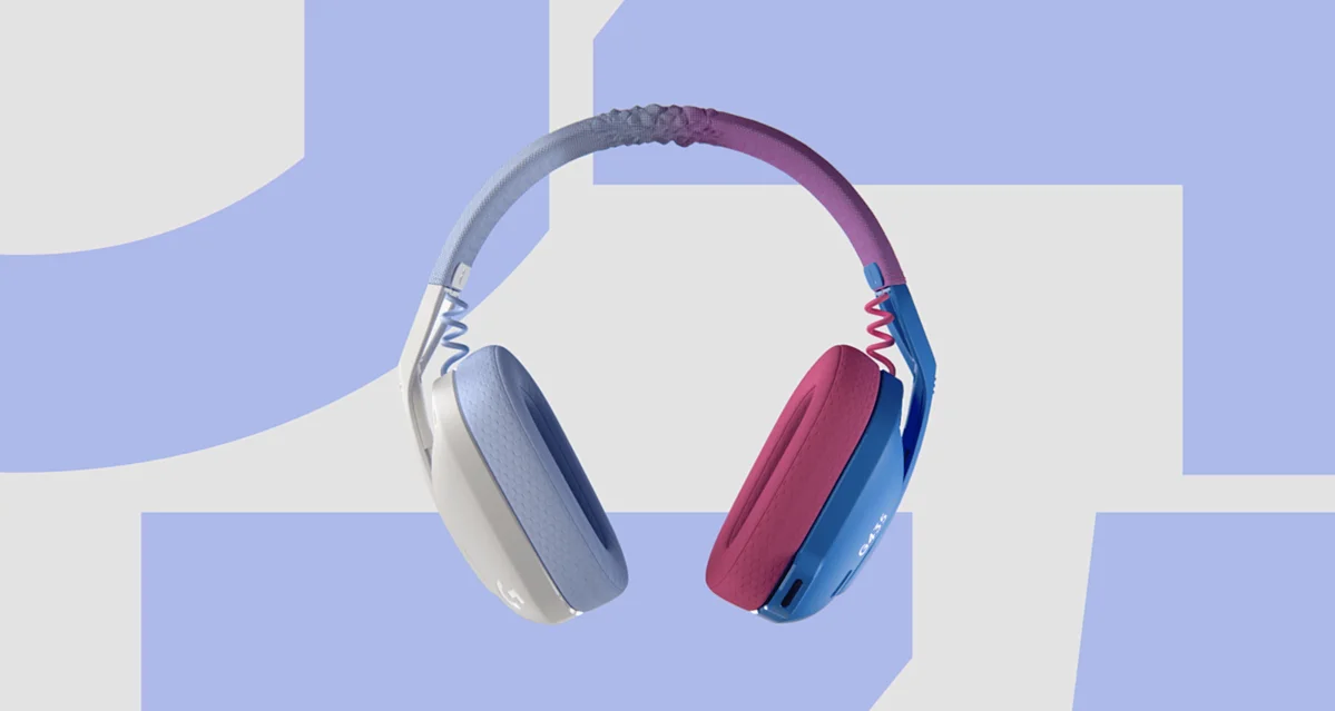 Навушники з мікрофоном Logitech G435 LIGHTSPEED Blue (981-001062) — фото 1