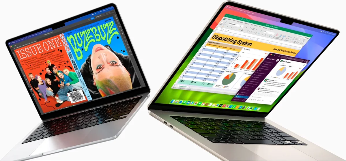 Ноутбук Apple MacBook Air 13,6" M3 2024 Silver (Z1B80015N) — фото 3