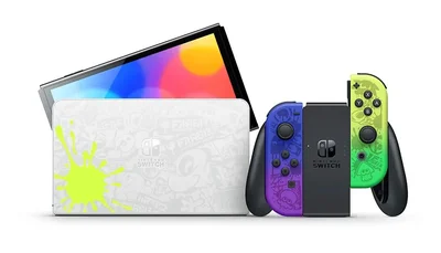 Портативна ігрова приставка Nintendo Switch OLED Model Splatoon 3