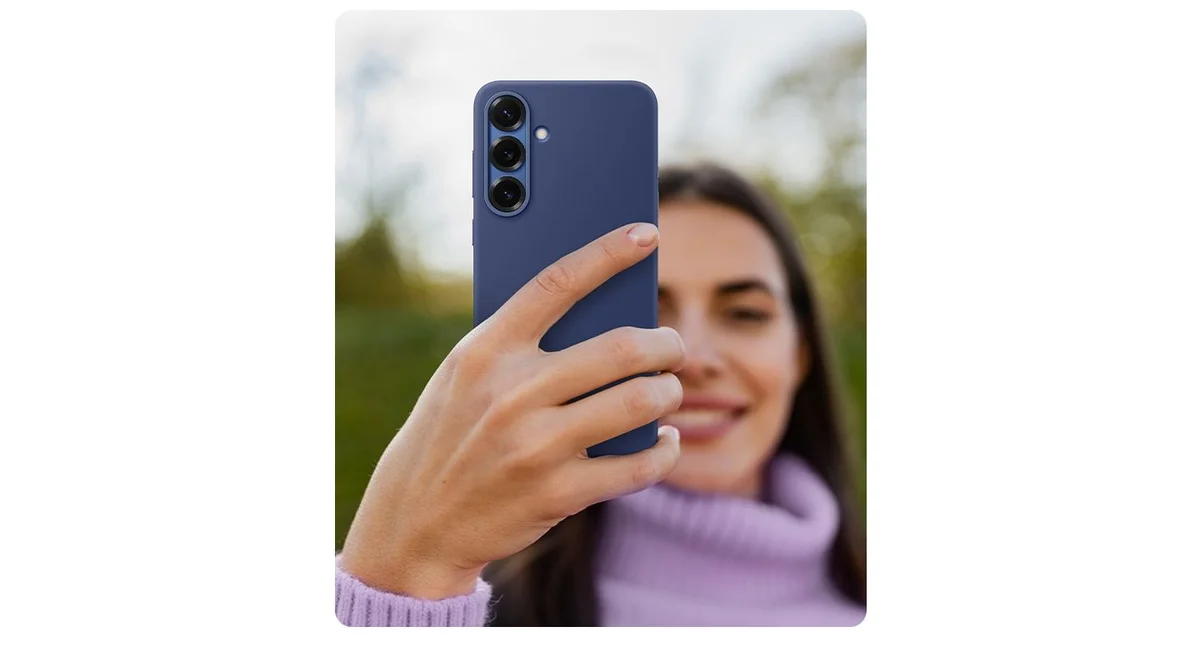 Чохол для смартфона Samsung Galaxy S25 Plus Silicone Case Light Blue (EF-PS936CLEG) — фото 2