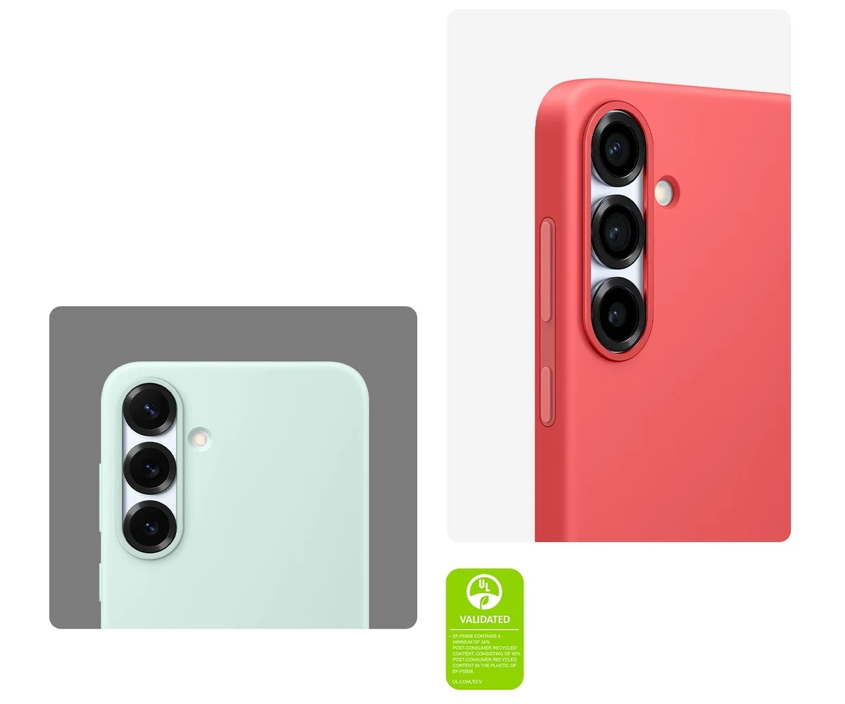 Чохол для смартфона Samsung Galaxy S25 Plus Silicone Case Light Blue (EF-PS936CLEG) — фото 3