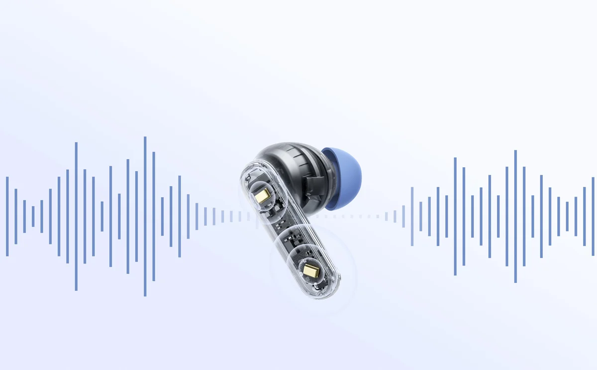 Навушники TWS OnePlus Buds 3V Blue — фото 2