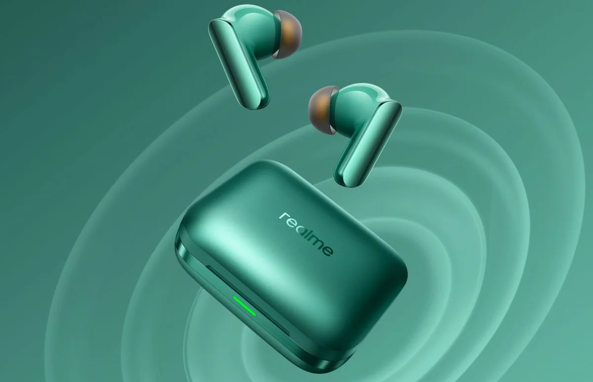 Наушники TWS Realme Buds Air 7 Pro Metallic Grey — фото 8