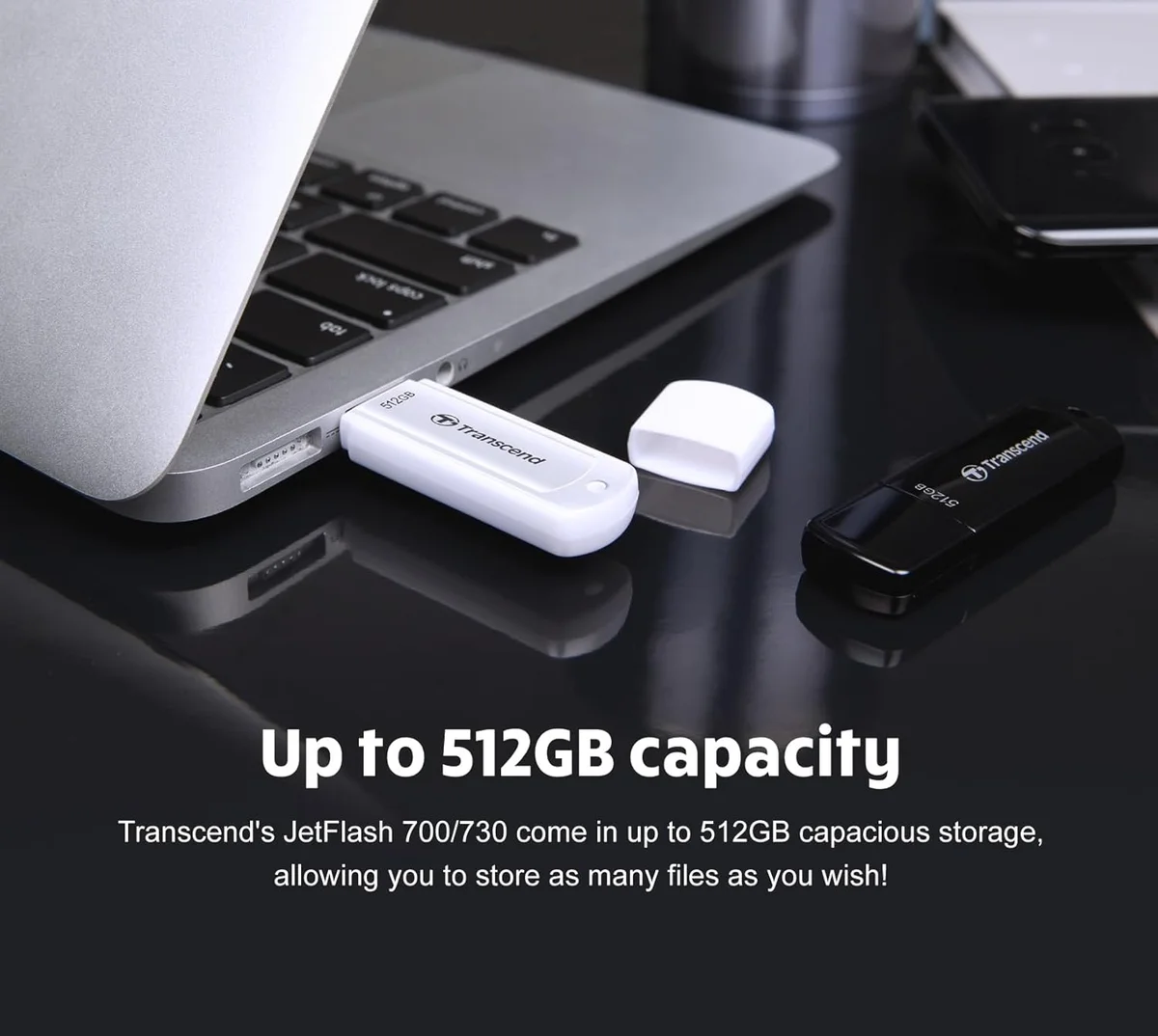 Флеш-накопичувач Transcend 64 GB JetFlash 700 (TS64GJF700) — фото 1