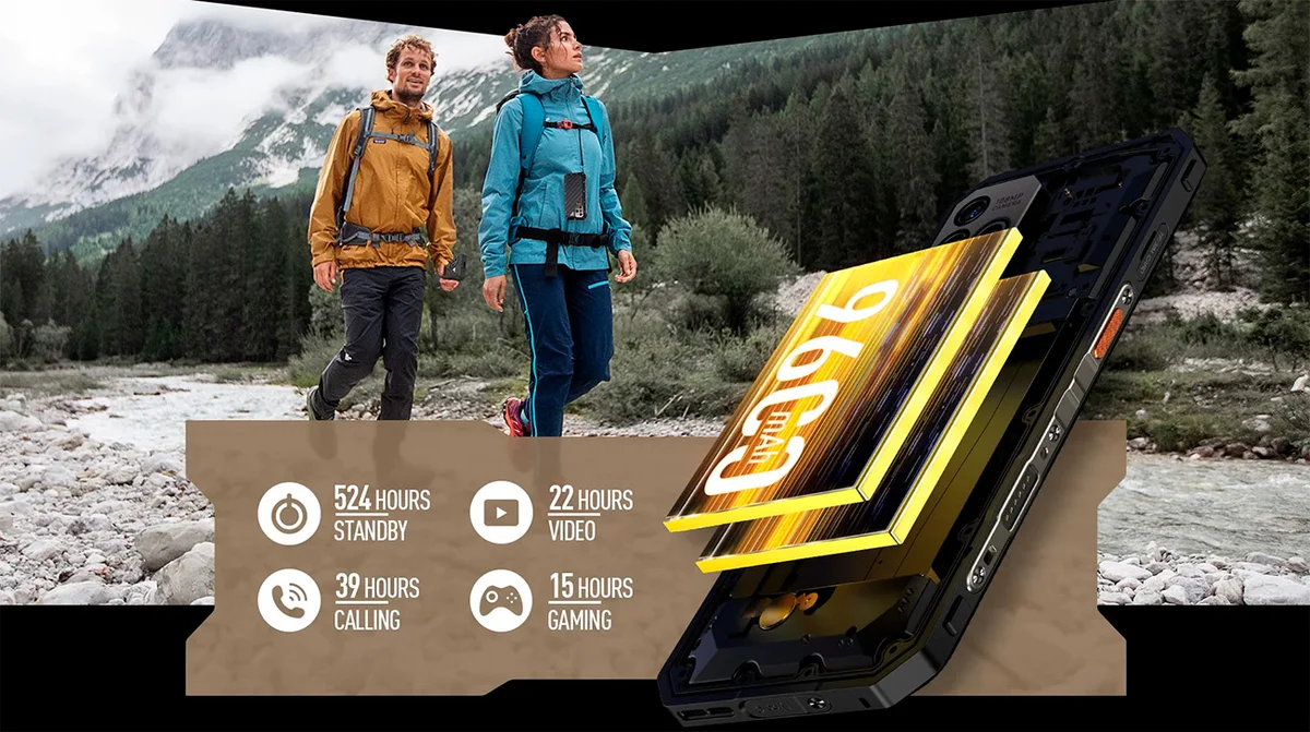 Смартфон Ulefone Power Armor 18T Ultra 12/512GB Black (Global Version) — фото 11