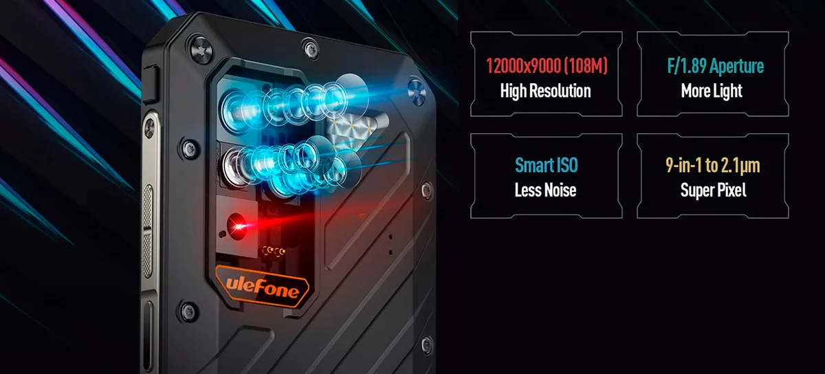 Смартфон Ulefone Power Armor 18T Ultra 12/512GB Black (Global Version) — фото 3