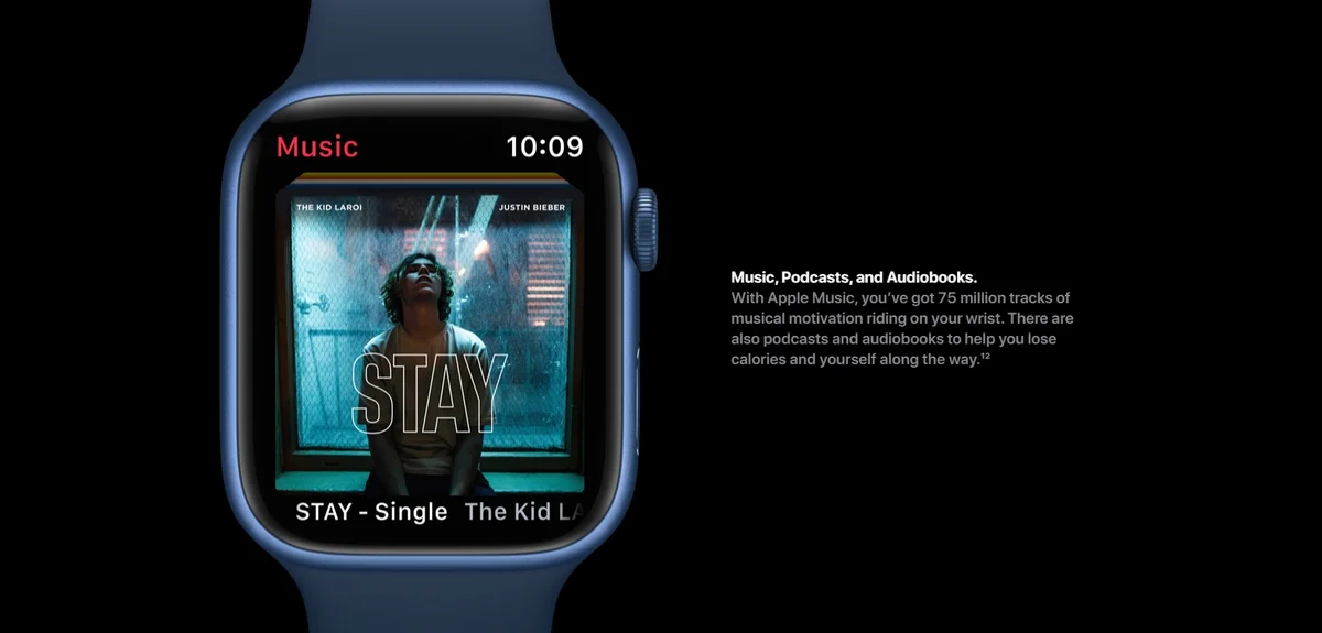 Apple Watch Series 7 БУ GPS 45mm Starlight Aluminum Case — фото 10