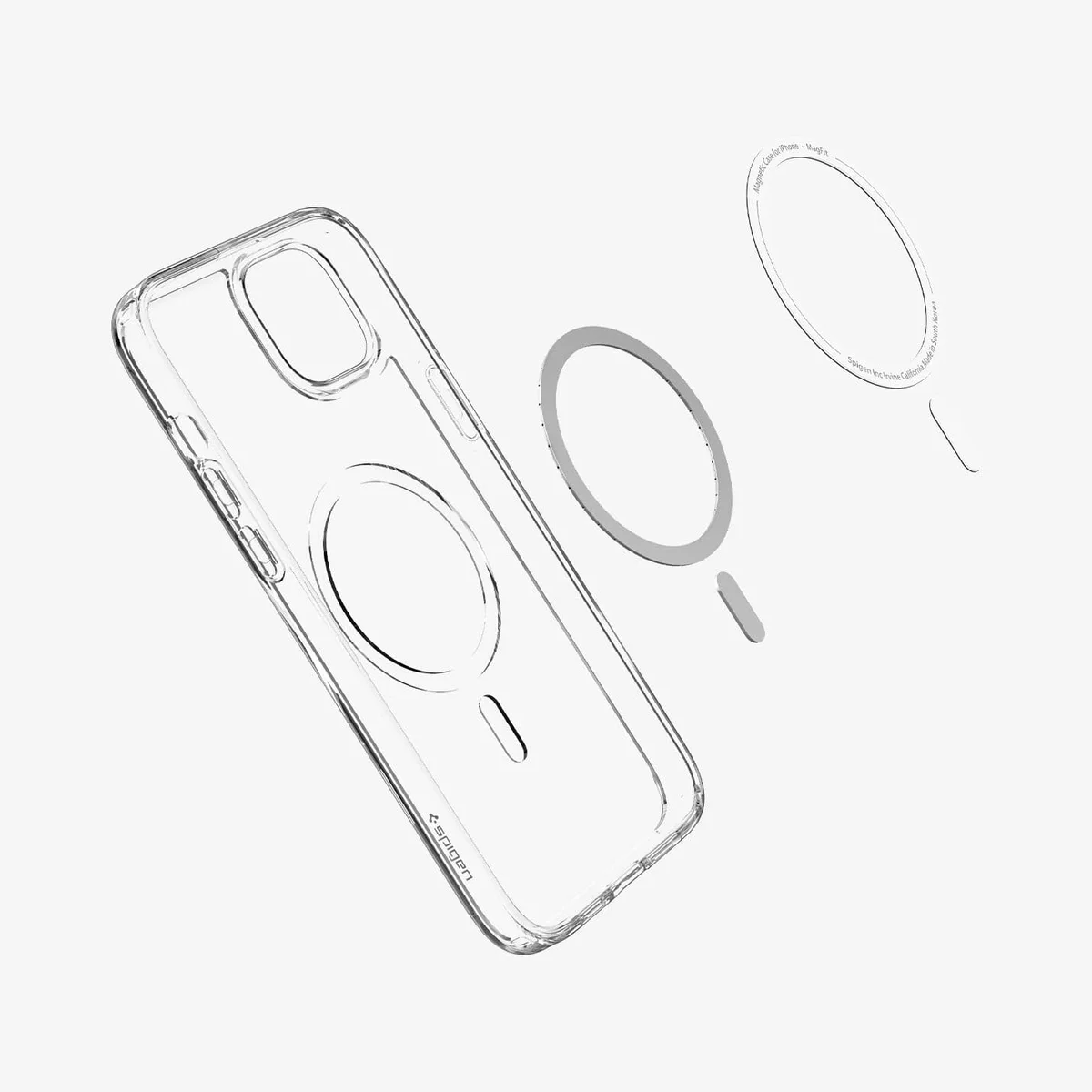 Чохол Spigen Ultra Hybrid (MagFit) для Apple iPhone 14 Plus White (ACS04902) — фото 3