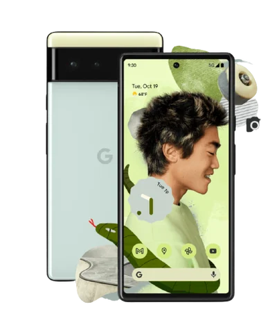 Google Pixel 6 БУ 8/128GB Stormy Black - купить по лучшей цене в