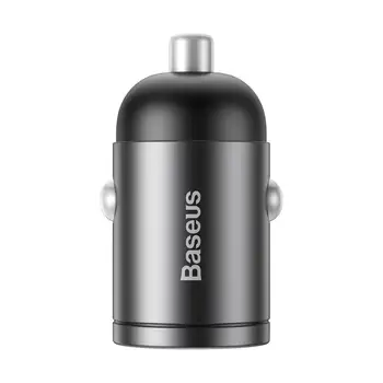 Автомобільний зарядний пристрій Baseus Tiny Star Mini PPS Car Charge USB Type-C Port 30W Gray (VCHX-B0G)