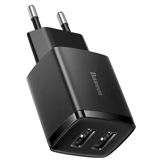 Зарядний пристрій Baseus Compact Quick Charger 2U 10.5W (CCXJ010201)