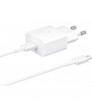 Зарядное устройство Samsung 15W Power Adapter (w C to C Cable) White (EP-T1510XWE) (EU)