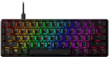 Клавіатура HyperX Alloy Origins 60 Red RGB Black (4P5N0AA) (UA)