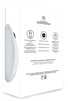 Миша Logitech B100 White (910-003360) (UA)