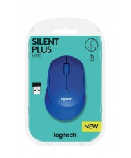 Миша бездротова Logitech M330 Silent Plus Blue (910-004910) (UA)