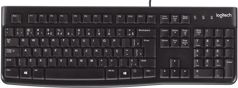 Клавіатура Logitech K120 for Business Ukr Black (920-002643) (UA)