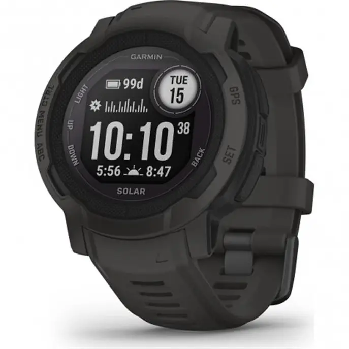 Смарт-годинник Garmin Instinct 2 Solar Graphite Gray (010-02627-00) (UA)