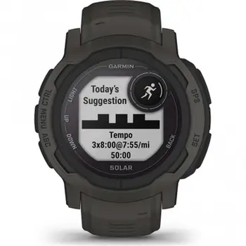 Смарт-годинник Garmin Instinct 2 Solar Graphite Gray (010-02627-00) (UA)