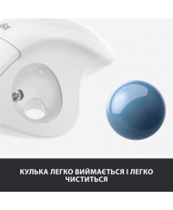 Миша Bluetooth Logitech Ergo M575 White (910-005870) (UA)