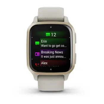  Смарт-часы Garmin Venu Sq 2 Music Ivory/Peach Gold (010-02700-81) (UA)