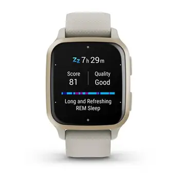  Смарт-часы Garmin Venu Sq 2 Music Ivory/Peach Gold (010-02700-81) (UA)
