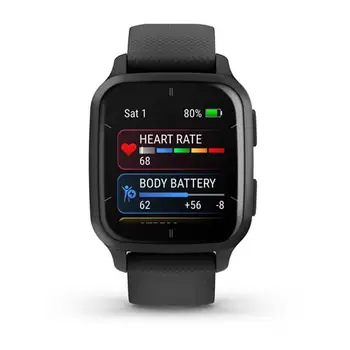  Смарт-часы Garmin Venu Sq 2 Music Black/Slate (010-02700-80) (UA)