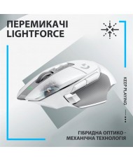 Миша бездротова Logitech G502 X Lightspeed Wireless White (910-006189)