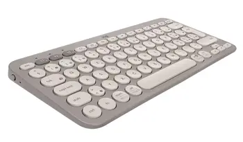 Клавіатура бездротова Logitech K380 Multi-Device Bluetooth Sand (920-011165) (UA)