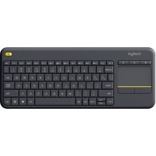 Клавіатура бездротова Logitech K400 Plus Black (920-007145) (UA)
