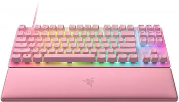Клавіатура Razer Huntsman V2 Tenkeyless Red Switch Quartz (RZ03-03942000-R3M1) (UA)