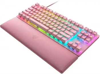 Клавіатура Razer Huntsman V2 Tenkeyless Red Switch Quartz (RZ03-03942000-R3M1) (UA)