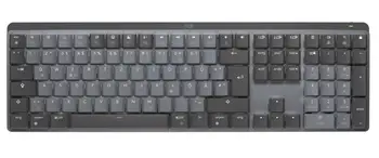 Клавіатура бездротова Logitech MX Mechanical Graphite Clicky (920-010759) (UA)