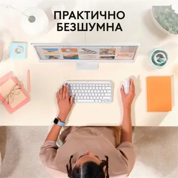 Миша бездротова Logitech Lift for Mac Vertical Ergonomic White (910-006477) (UA)