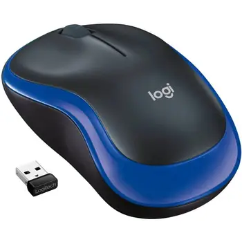 Миша бездротова Logitech M185 Blue (910-002239) (UA)