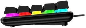 Клавіатура HyperX Alloy Origins 65 Red RGB ENG/RU Black (4P5D6AX) (UA)