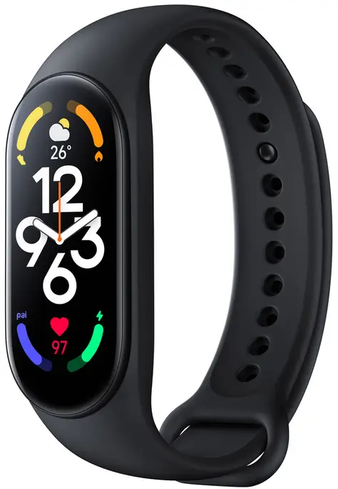 Фiтнес-браслет Xiaomi Mi Smart Band 7 NFC Black (BHR6002GL, BHR6009CN) (UA)