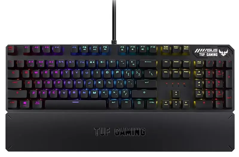 Клавiатура Asus TUF Gaming K3 RGB 104key Kailh BN UA Black (90MP01Q1-BKMA00) (UA)