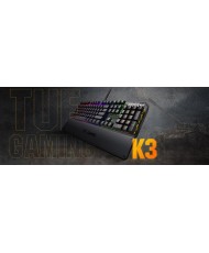 Клавiатура Asus TUF Gaming K3 RGB 104key Kailh BN UA Black (90MP01Q1-BKMA00) (UA)