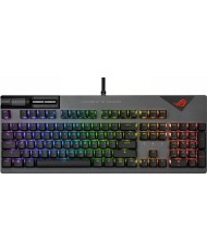 Клавiатура Asus ROG Strix Flare II LED 104key NX Red US Black/Grey (90MP02D6-BKUA01) (UA)
