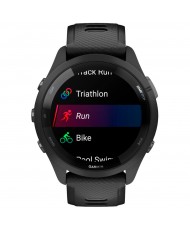 Смарт-годинник Garmin Forerunner 265 Black Bezel and Case with Black/Powder Gray Silicone Band (010-02810-50) (UA)