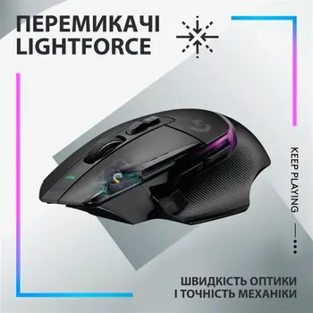 Миша Logitech G502 X Plus Black (910-006162) (UA)